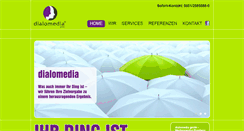 Desktop Screenshot of dialomedia.de